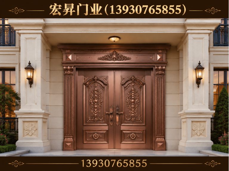 东光县高端定制大门展示图